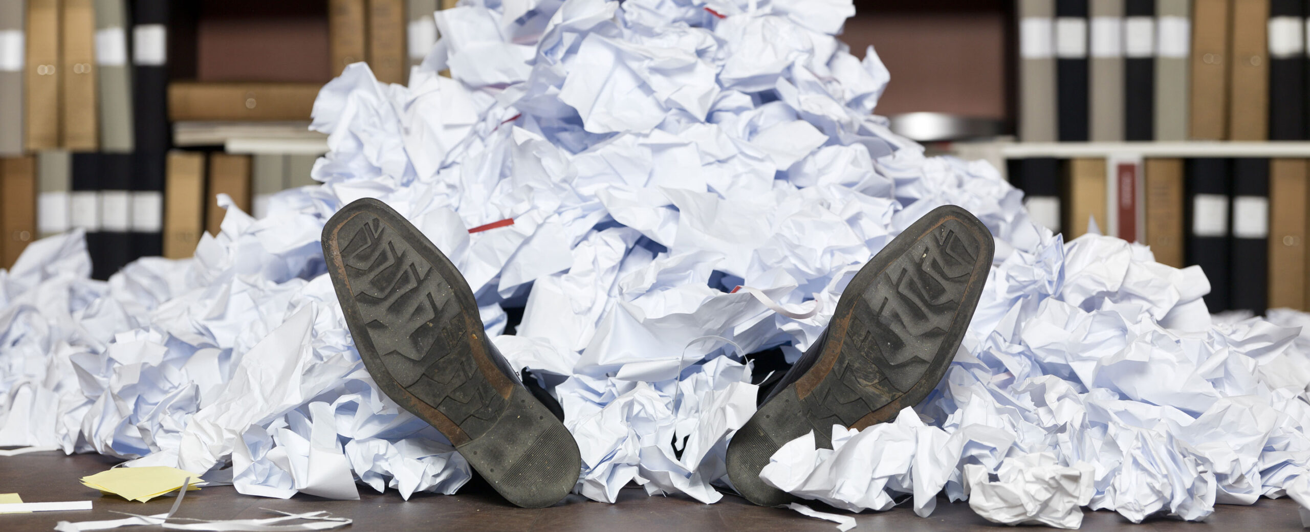 Too much paper
